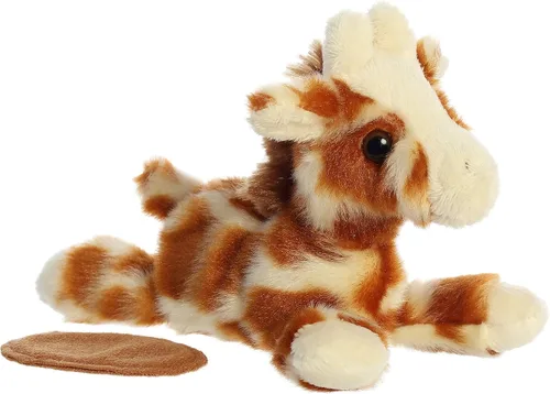 Vista 5 de Aurora® Adorable Shoulderkins™ Fay Flamingo™ Animal de Peluche - Divertido Amigo que Puede Ir a Cualquier Lugar Contigo - Perfecto para Niños de 3+