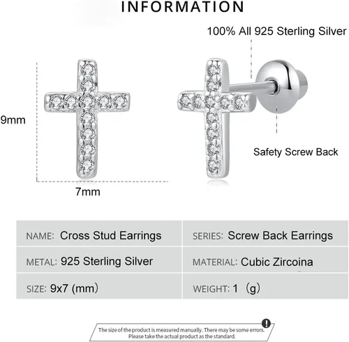 Vista 2 de Lindos aretes de mariposa con diseño de mariquita, unicornio, tortuga, ángel, flamenco, para niñas y mujeres, aretes hipoalergénicos de plata de ley