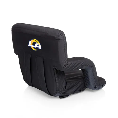 Vista 15 de PICNIC TIME Silla reclinable portátil con asiento Ventura de San Francisco 49ers negro