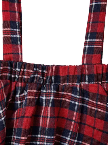 Vista 3 de OYOANGLE Conjunto de ropa de 2 piezas para niña, camiseta de manga corta y falda general