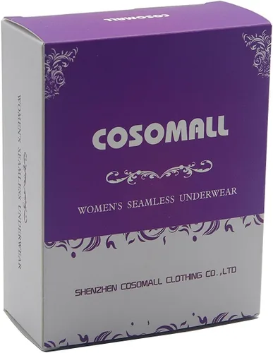 Vista 6 de Paquete de 6 calzones invisibles para mujer, sin costuras, cobertura de media espalda