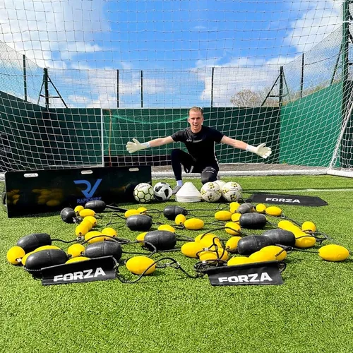 Vista 5 de FORZA Deflector Pro GK Floor Matrix - Mantén a los porteros alerta