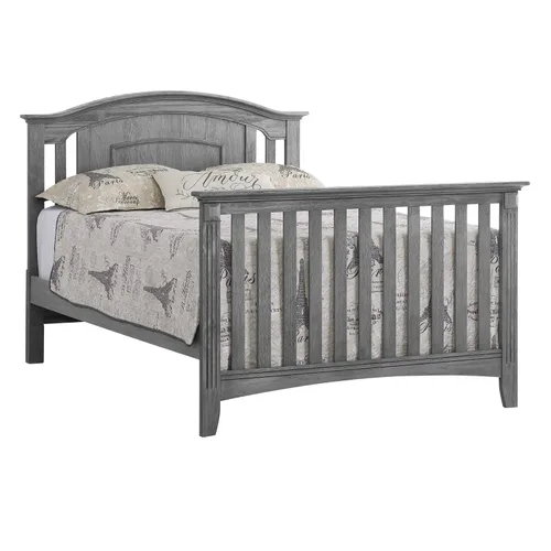Vista 3 de Oxford Baby Kit universal de conversión de cama matrimonial, gris grafito, certificado GreenGuard Gold Gris (Graphite Gray)