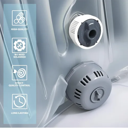 Vista 3 de Aplicable a P6653 y P05343 Piezas de Repuesto Tipo VI Juego de Soporte de Filtro para Jacuzzi Coleman Saluspa, Incluye 2 Cartuchos de Filtro