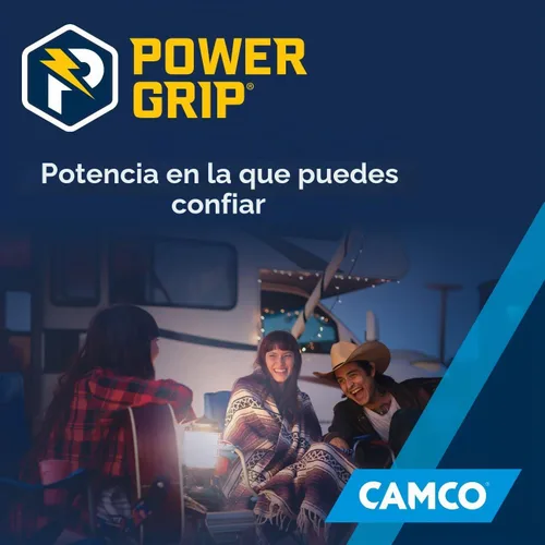 Vista 6 de Camco Power Grip - Enchufe de repuesto de 50 amperios - La cabeza se fija al cable de extensión existente de RV - Cuenta con enchufe RV de 50