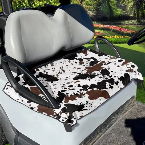 Vista 7 de Fundas universales para asiento de carrito de golf, suaves y cómodas, protección para todo tipo de clima, funda para carrito de golf para 2