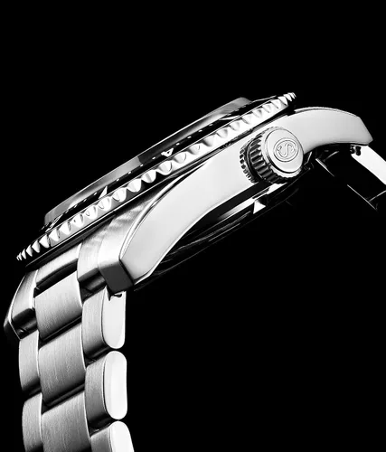 Vista 6 de Stuhrling Original Reloj suizo automático Datemaster Heritage 1004 de 1.732in, Datemaster Heritage