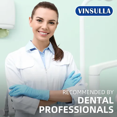 Vista 7 de VINSULLA Palillos de hilo dental para limpieza de dientes, cepillos interdentales desechables fáciles de usar con estuche de transporte conveniente