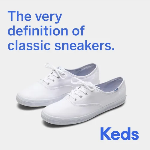 Vista 2 de Keds Champion - Tenis de lona con cordones, para mujer