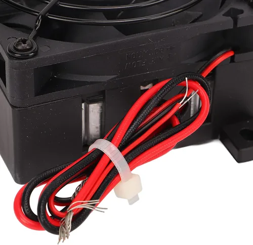 Vista 6 de Calentador termistor compacto PTC con ventilador - Módulo de calentador de aire de temperatura constante de 12 V/24 V para reparación