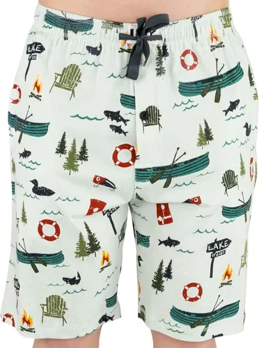 Vista 90 de Lazy One - Pantalones cortos de pijama para hombre, ropa de dormir