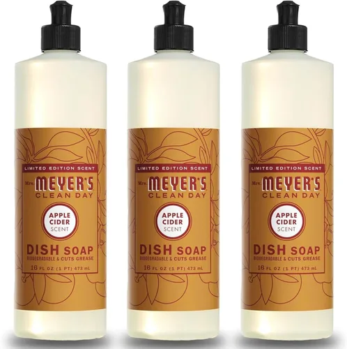 Vista 133 de Mrs. Meyer’s Clean Day - Detergente líquido para platos, aroma a lavanda, botella de 16 oz