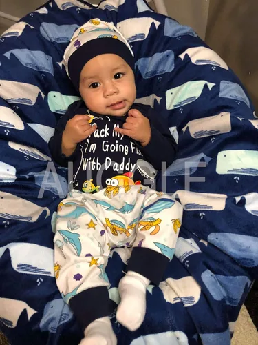 Vista 5 de Conjunto de 3 piezas de traje de papá de manga corta para bebé