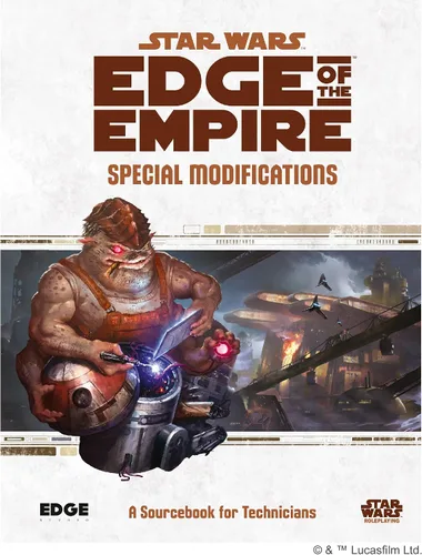 Vista 2 de Asmodee Libro de fuente de modificaciones especiales de Star Wars Edge of The Empire Juego de rol Juego de estrategia para adultos y niños A