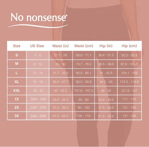 Vista 6 de No nonsense - Leggings clásicos con bolsillos traseros para mujer