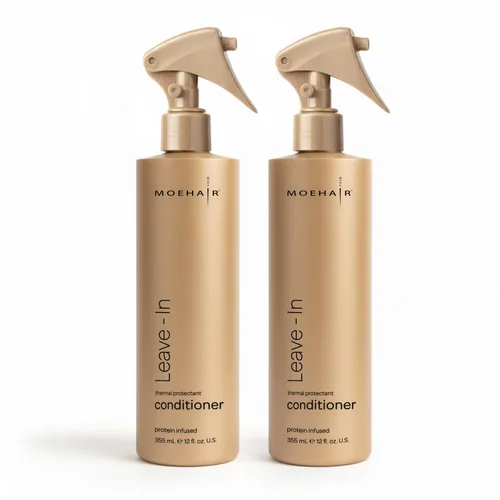 Vista 8 de MOEHAIR Travel Leave In Acondicionador para desenredar el cabello, espray alisador para el cabello, tamaño de viaje, 3.4 onzas líquidas