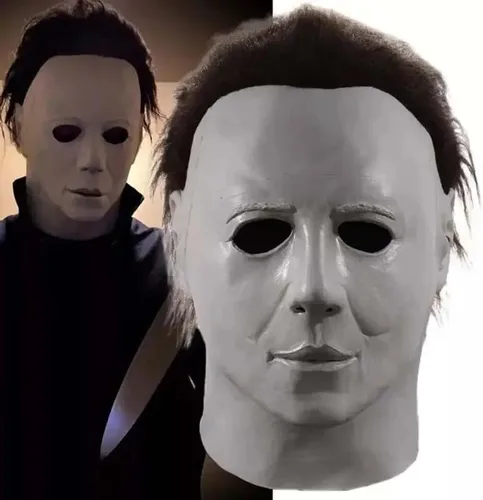 Vista 6 de Boolavard Máscaras de Michael Myers para Halloween, disfraz de terror, cosplay, accesorios de látex