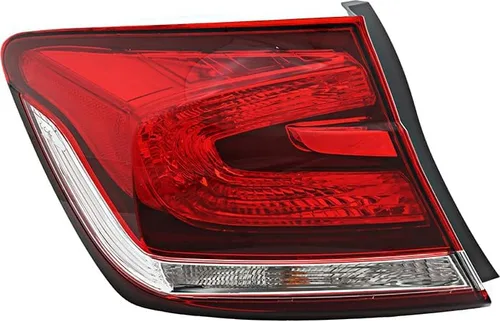 Vista 8 de Compatible con Honda Civic Sedan - Juego de luces traseras para el lado del conductor y del pasajero 2013, 2014, 2015