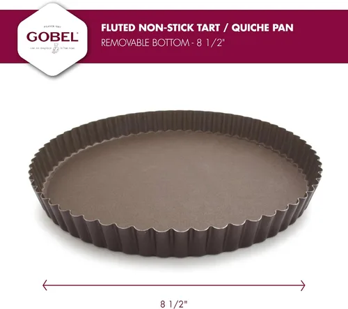Vista 2 de Paderno World Cuisine - Sartén antiadherente acanalada de 8.625 pulgadas con parte inferior extraíble