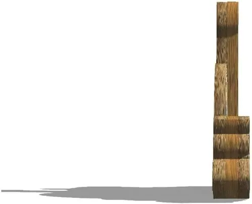 Vista 2 de Imán de playa larga de Estados Unidos imán de nevera 3D hitos de madera viaje coleccionables recuerdos decoración hecha a mano 2