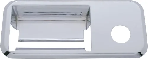 Vista 3 de United Pacific 41618 Cubierta de plástico cromado para manija de puerta exterior Volvo (juego de 2)