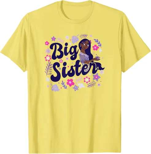 Vista 36 de Disney Encanto Isabela Madrigal Big Sister - Camiseta floral, gris, S Asfalto