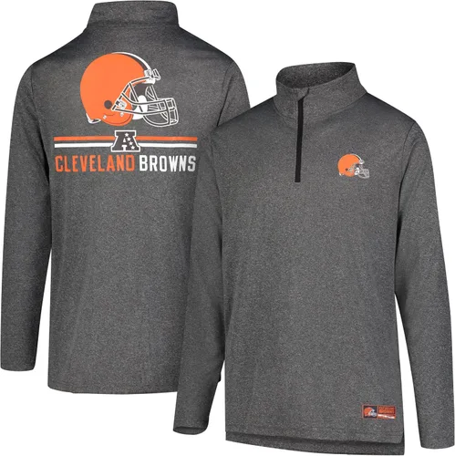 Vista 77 de Ultra Game Men's NFL Official Super Soft Quarter Zip Long Sleeve T-Shirt