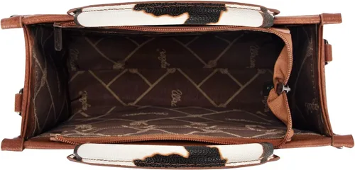 Vista 4 de Wrangler - Bolso de mano para mujer, con asa superior, bolso vintage