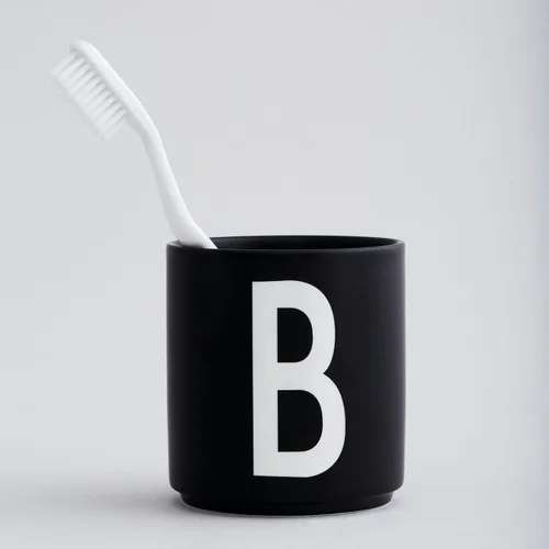 Vista 5 de Design Letters Taza de café con inicial A-Z Taza de café de Navidad con monograma para hombres, mujeres, tazas de porcelana de 11 onzas, taza
