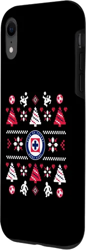 Vista 2 de iPhone XR Deportivo Cruz Azul - Funda navideña