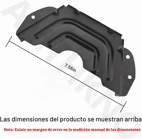 Vista 3 de 783-06424A-0637 Cubierta de cinturón de cubierta negra para cortacésped MTD