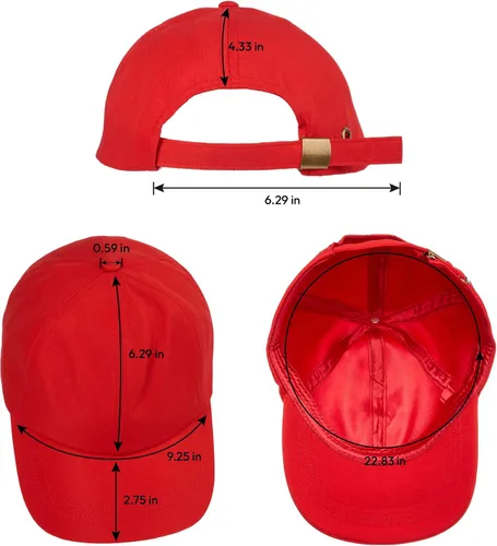 Vista 5 de Red by Kiss Baseball Cap Satin Lined Interior, One Size Fits All, Keyshia Cole Adjustable Cap