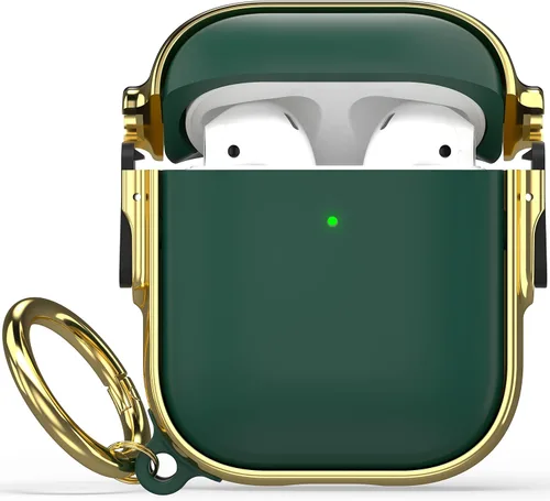 Vista 87 de Maxjoy Funda para AirPods 3 con cerradura, funda protectora rígida de 3ª generación para AirPod de 3ª generación para mujeres y hombres con llavero