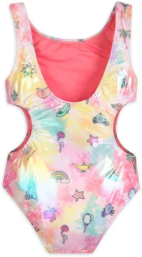 Vista 2 de Disney Traje de baño de princesa para niñas