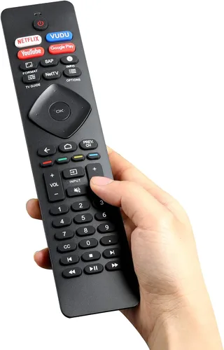 Vista 6 de NH800UP RF402A-V14TV Reemplazo de control remoto compatible con todos los televisores LED inteligentes Philips Android 4K Ultra HD LED Smart LED