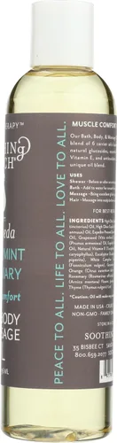 Vista 6 de Soothing Touch Aceite de masaje corporal y de baño, comodidad muscular, 8 onzas