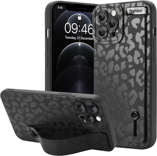 Vista 59 de OOK - Funda compatible con iPhone 11 en color vino rojo con estampado de leopardo, de TPU a prueba de golpes, cubierta delgada de silicona