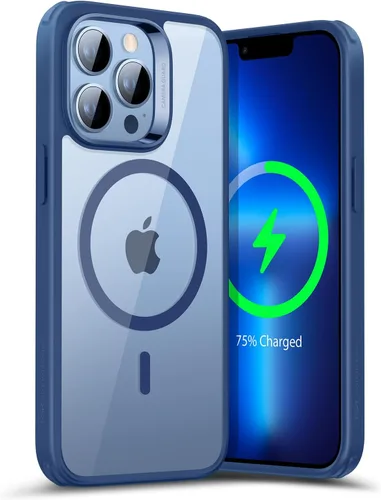 Vista 37 de ESR Funda para iPhone 14 Plus, compatible con MagSafe, protección de grado militar a prueba de golpes, resistente al amarillamiento, funda magnética