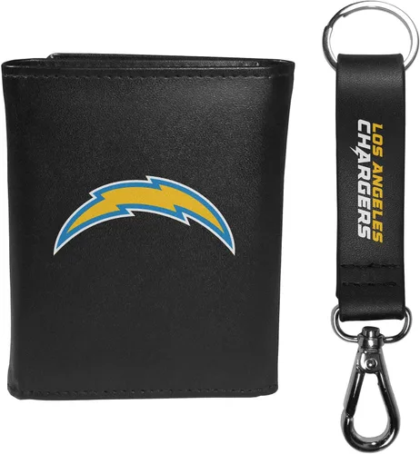 Vista 13 de Siskiyou Sports NFL unisex Tri-fold Wallet & Strap Key Chain
