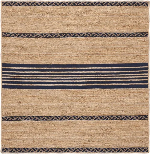 Vista 33 de SAFAVIEH Natural Fiber Collection - Alfombra decorativa de 2 x 3 pies, carbón y natural, yute tejido a mano, ideal para zonas de alto tráfico