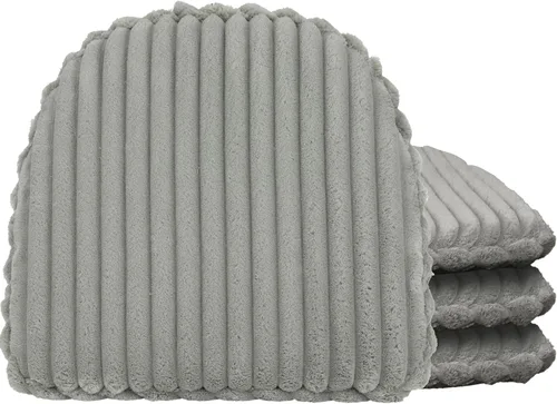 Vista 113 de Klear Vu Raindrop The Gripper - Cojines antideslizantes para silla, suaves y cómodos, almohadillas para asiento, almohadón para cocina, comedor u
