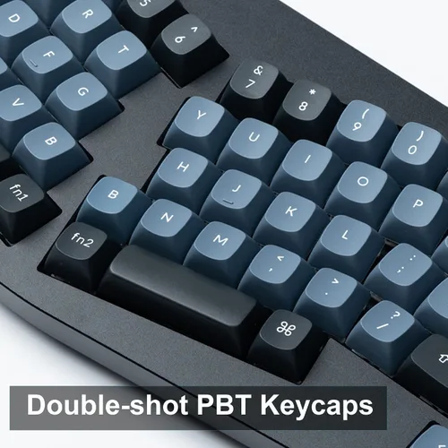 Vista 4 de Keychron Q8 Alice 65% Layout Gasket Hot Swappable Custom Mechanical Keyboard, QMK Programmable, Knob RGB Backlit Type-C Wired Aluminum Ergonomic