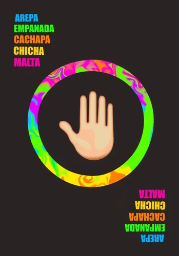 Vista 9 de Generic Metelamano un juego venezolano, pequeño, negro