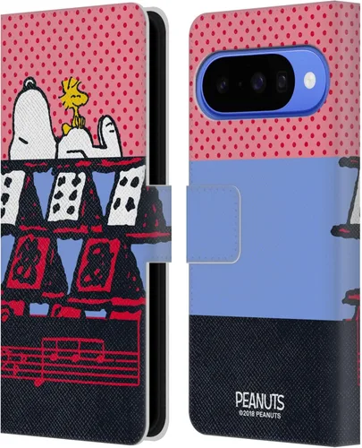 Vista 29 de Head Case Designs Officially Licensed Peanuts Charlie & Woodstock Nap Halfs and Laughs Leather Wallet Case Compatible with Google Pixel 8