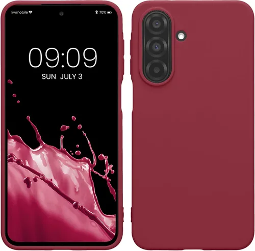 Vista 49 de kwmobile Funda compatible con Samsung Galaxy A12 - Funda protectora de silicona TPU suave y delgada - Azul Báltico