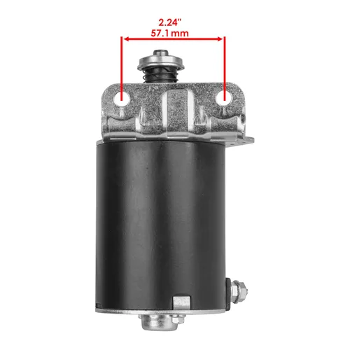 Vista 3 de Caltric Motor de arranque compatible con cortacésped Briggs y Stratton 592599 592-599