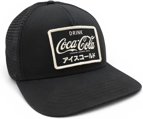 Vista 4 de AMERICAN NEEDLE Coke Coca Cola Patch - Gorra de béisbol ajustable unisex Negro