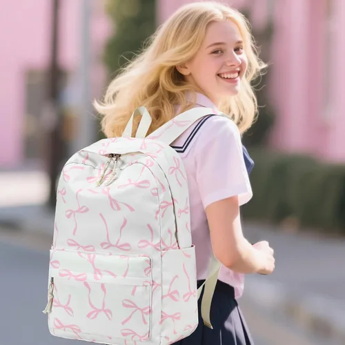 Vista 94 de Bluboon Juego de mochila para adolescentes, mochila escolar para niñas, lonchera y lápices, bolsas para estudiantes, 3 en 1