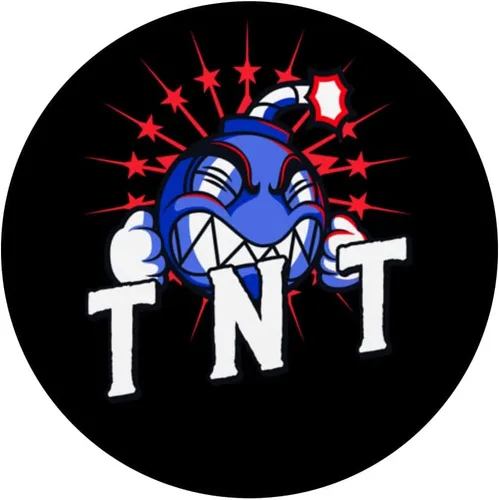 Vista 3 de Divertido diseño de bomba - bomba con TNT - PopSockets de dinamita explosiva PopSockets intercambiables