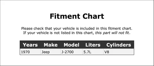 Vista 2 de Juego de cepillos de arranque compatibles con Jeep J-2700 5.7L V8 1970 PC-842446